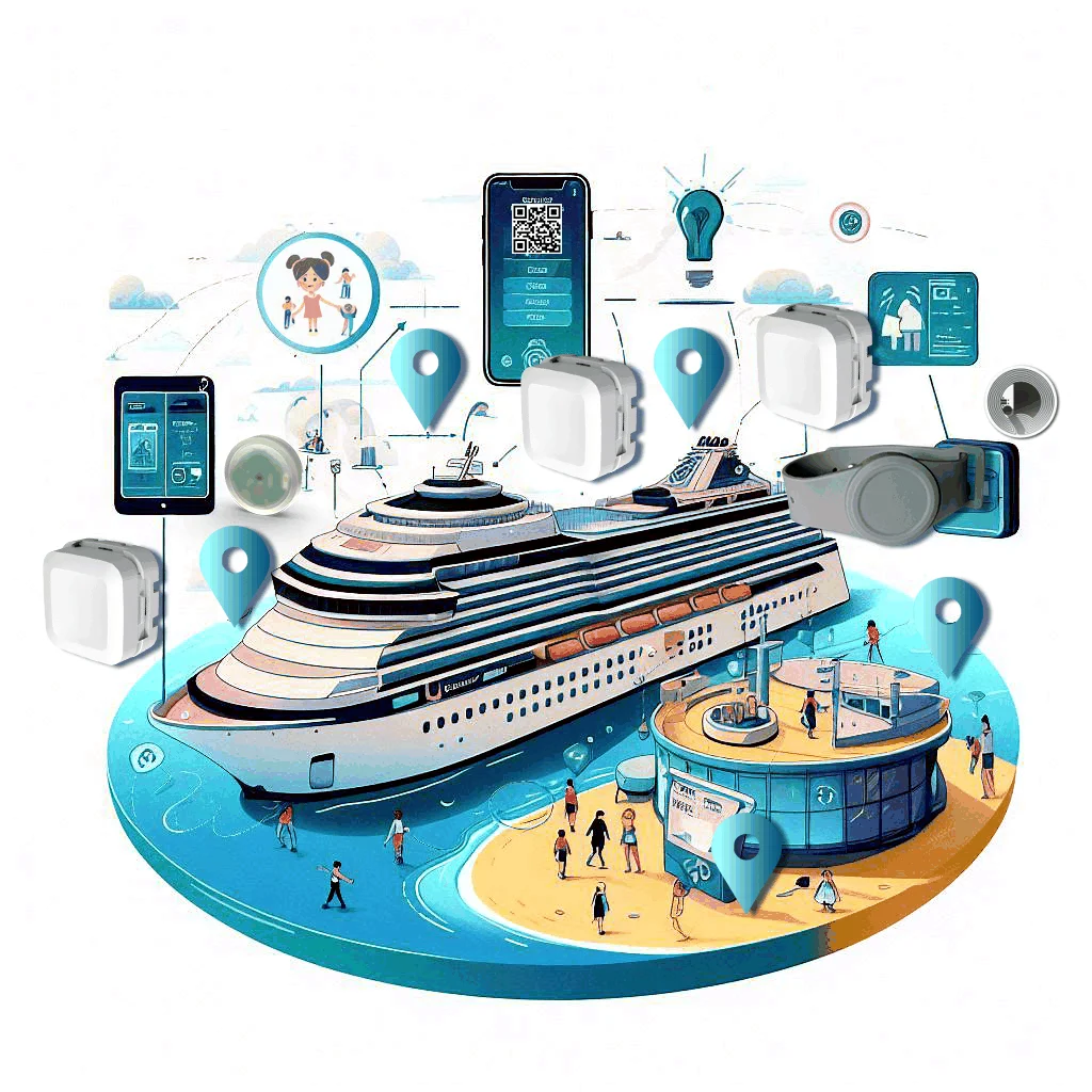 Safectory Cruise Ship RTLS BLE Passenger Tracking Crew Safety