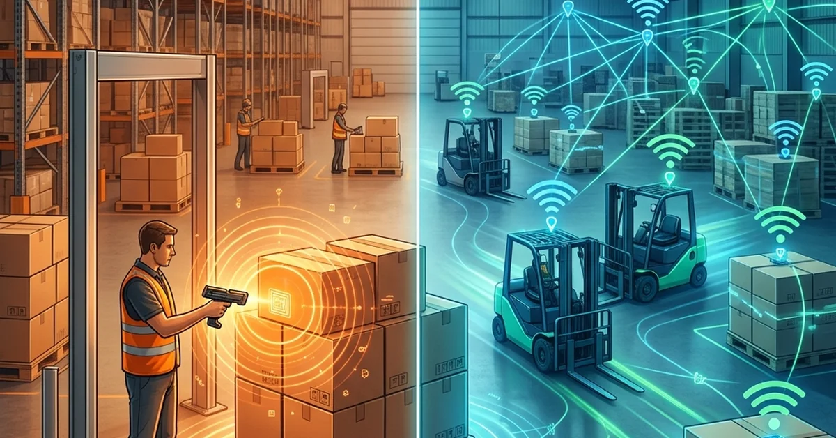BLE vs. RFID: Welches Tracking-System für Ihr B2B?